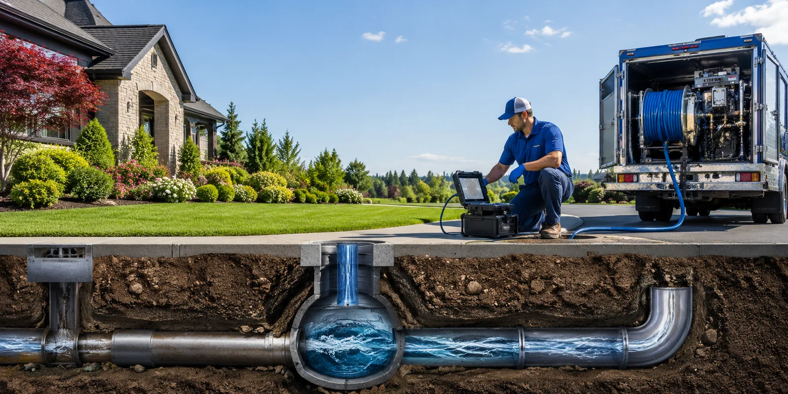 Drainage restoration information for Hanston, KS